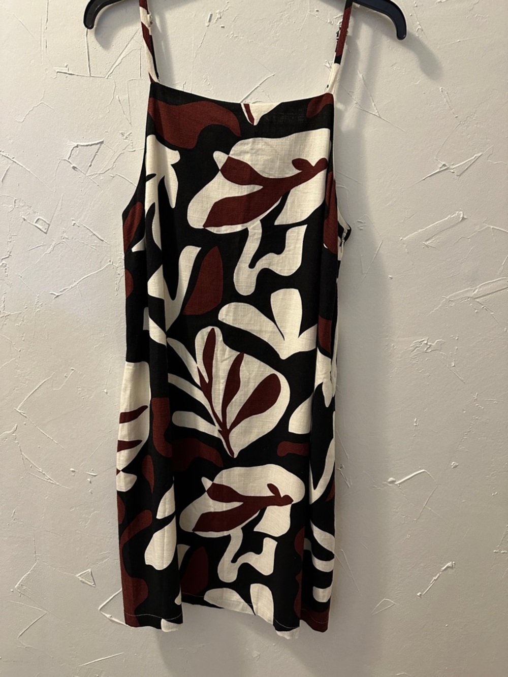 Sanctuary Bold Leaf Print A Line Dress